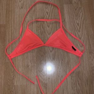 Bright Pink JOLYN triangle top